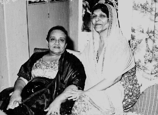 Mariyam Hema Khalfan and Hamida Baulo